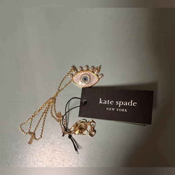 Kate Spade Evil Eye Pendant Necklace - Picture 5 of 6